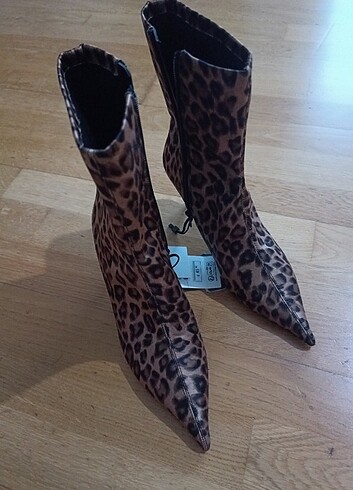 Zara Zara Leopar çizme 