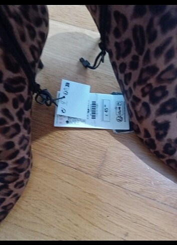 Zara Zara leopar çizme