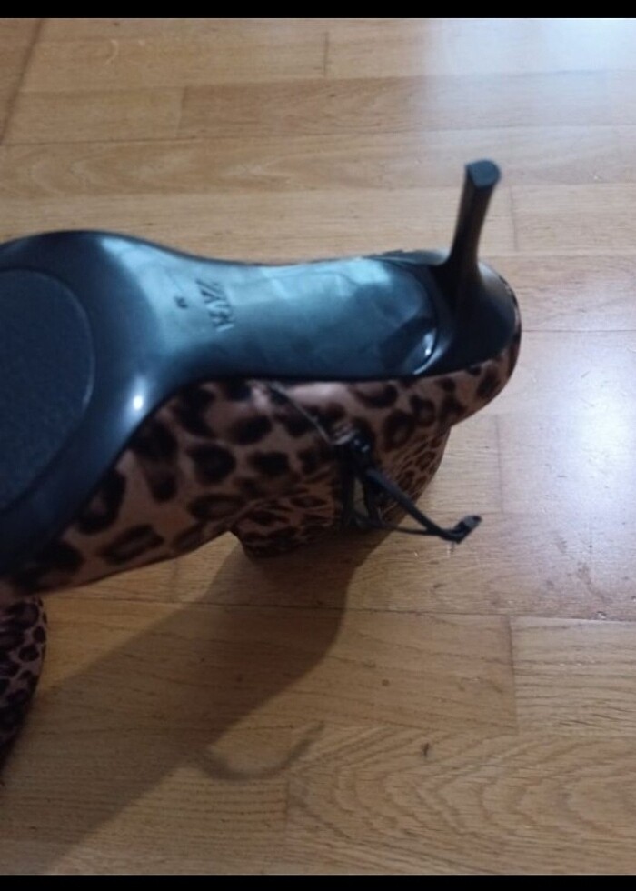 Zara leopar çizme - Görsel 5