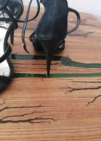 38 Beden siyah Renk Kadın Siyah Gotik Stiletto Topuklu Ayakkabı