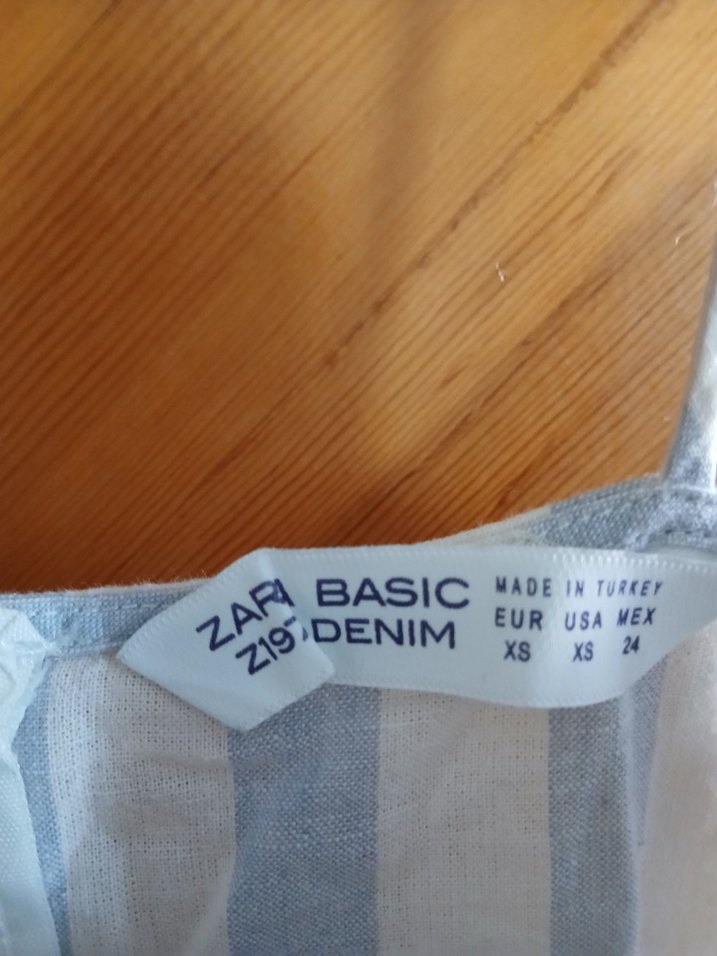 Beyaz Midi Keten Bohem Elbise - Görsel 2