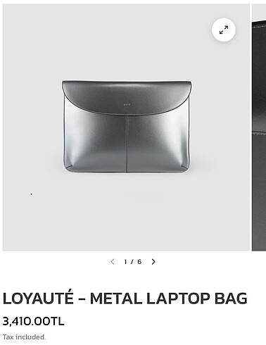prev elma derisi metalik loyaute laptop çantası