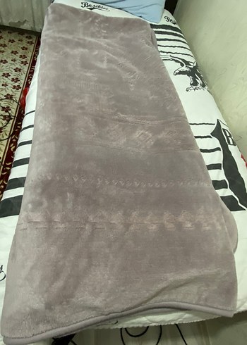 Beden Çift kişilik Gri Düz Yumuşak Battaniye