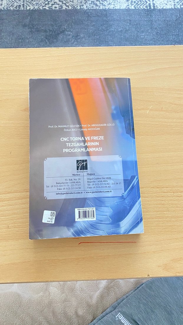 CNC Torna ve Freze Tezgahları Programlama Kitabı - Görsel 2