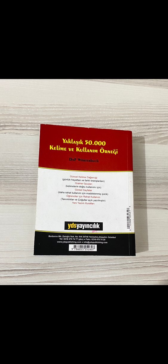 DaF Almanca-Türkçe Öğrenci Sözlüğü - Görsel 2