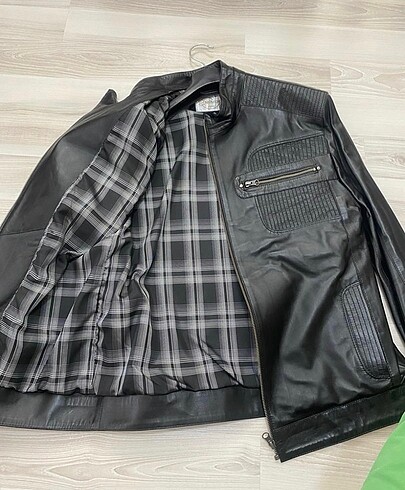 Erkek deri mont. ( SIFIR ) - Görsel 5