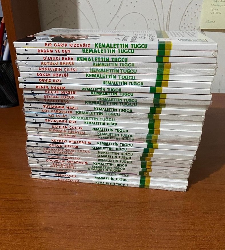 Kemalettin Tuğcu hikaye kitapları. - Görsel 2