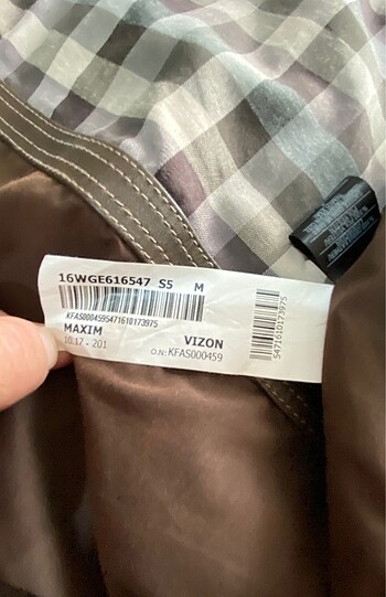 Erkek Deri Mont - Görsel 12