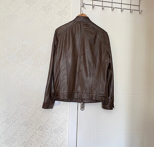 Erkek Deri Mont - Görsel 6