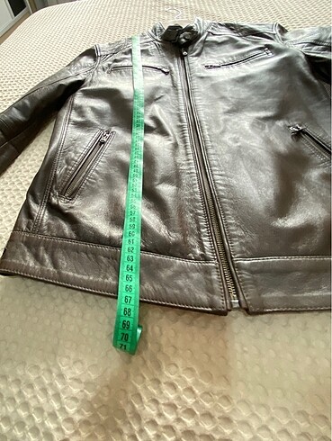 Erkek Deri Mont - Görsel 9