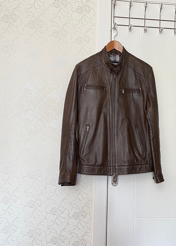 Erkek Deri Mont - Görsel 3