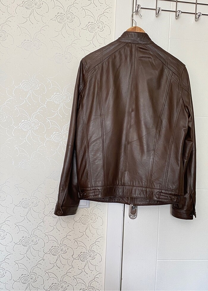 Erkek Deri Mont - Görsel 5