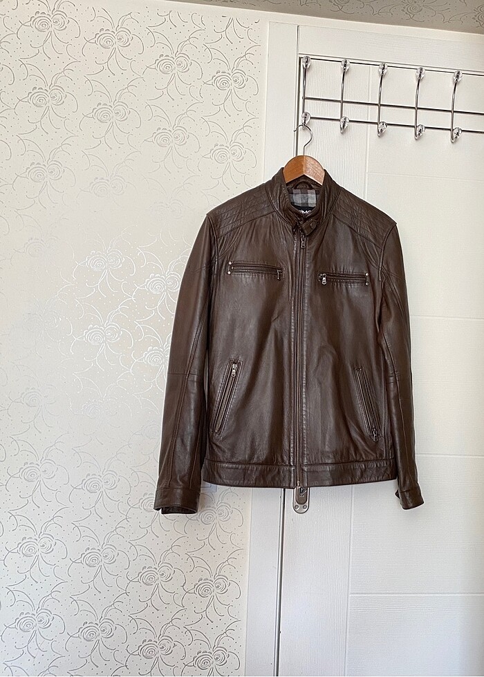 Erkek Deri Mont - Görsel 4