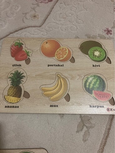 Sıfır ahşap puzzle