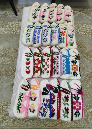 El İşlemeli Geleneksel Örgü Kılıflar - Görsel 3