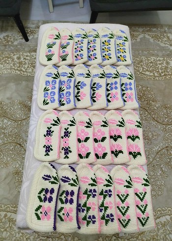 El İşlemeli Geleneksel Örgü Kılıflar - Görsel 5