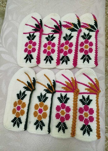 El İşlemeli Geleneksel Örgü Kılıflar - Görsel 2