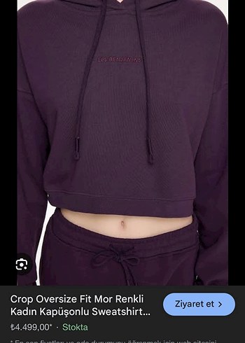 Mavi Kısa Kollu Kadın Sweatshirt - Görsel 6