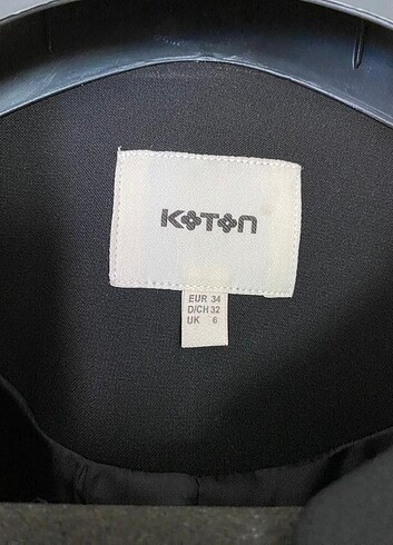 34 Beden koton blazer