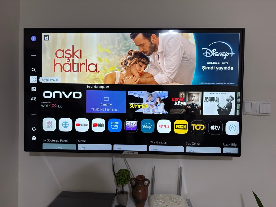 Onvo 50" 127 Ekran 4K UHD webOS Smart TV (Sihirli Kumandalı) - Görsel 2