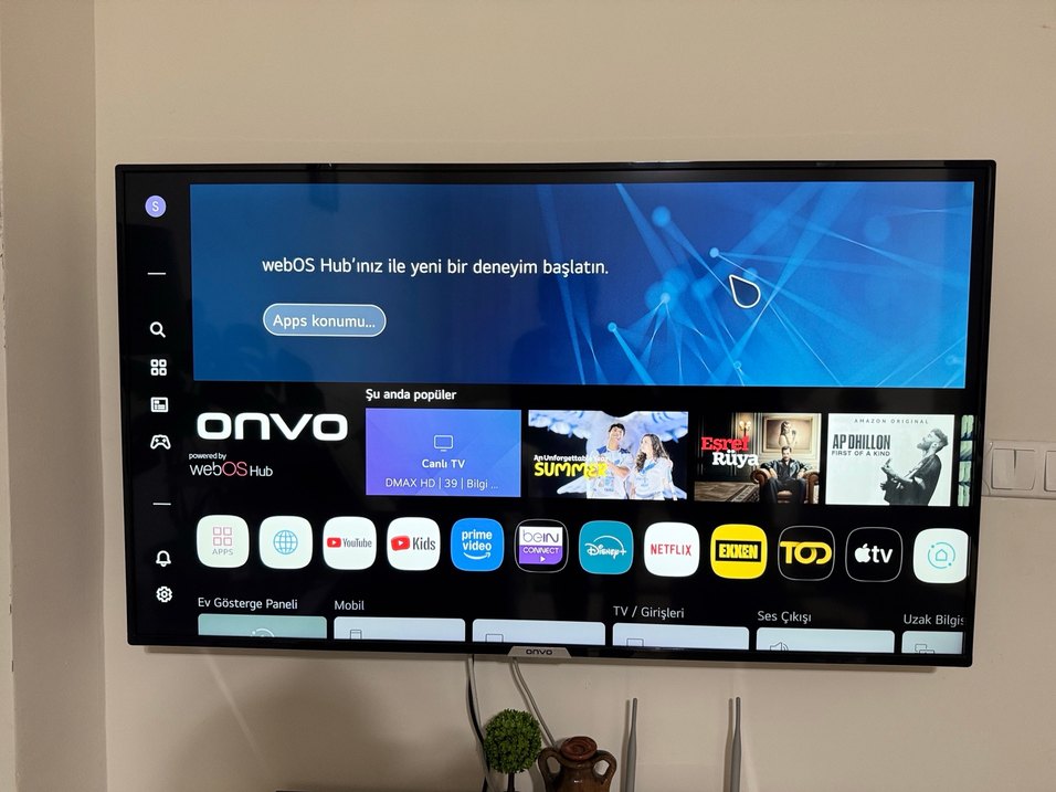 Onvo 50" 127 Ekran 4K UHD webOS Smart TV (Sihirli Kumandalı) - Görsel 4