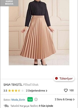 Pideli etek