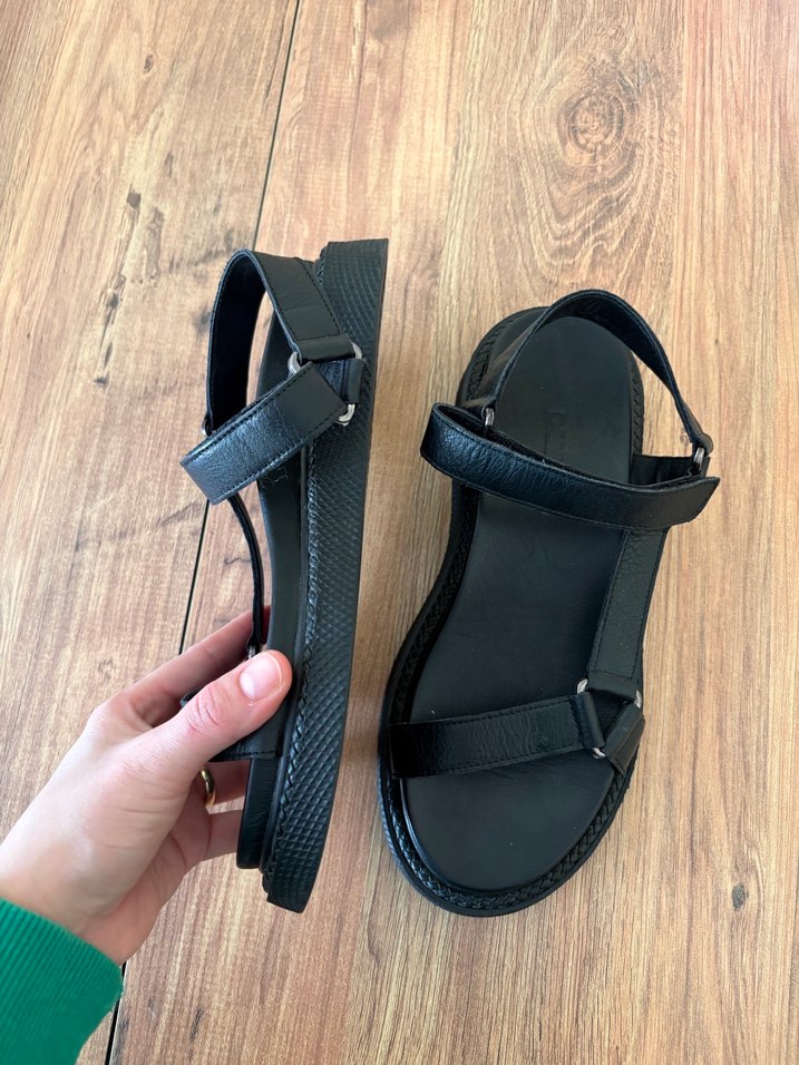 Orjinal deri sandalet - Görsel 2