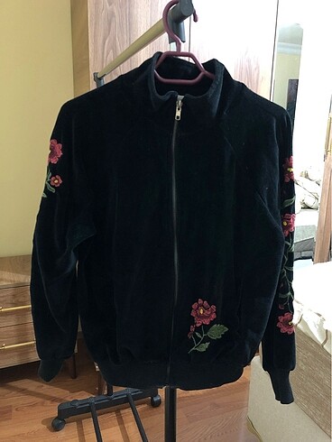 Zara Fermuarlı swetshirt