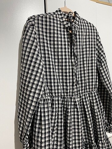 m Beden Poplin midi elbise