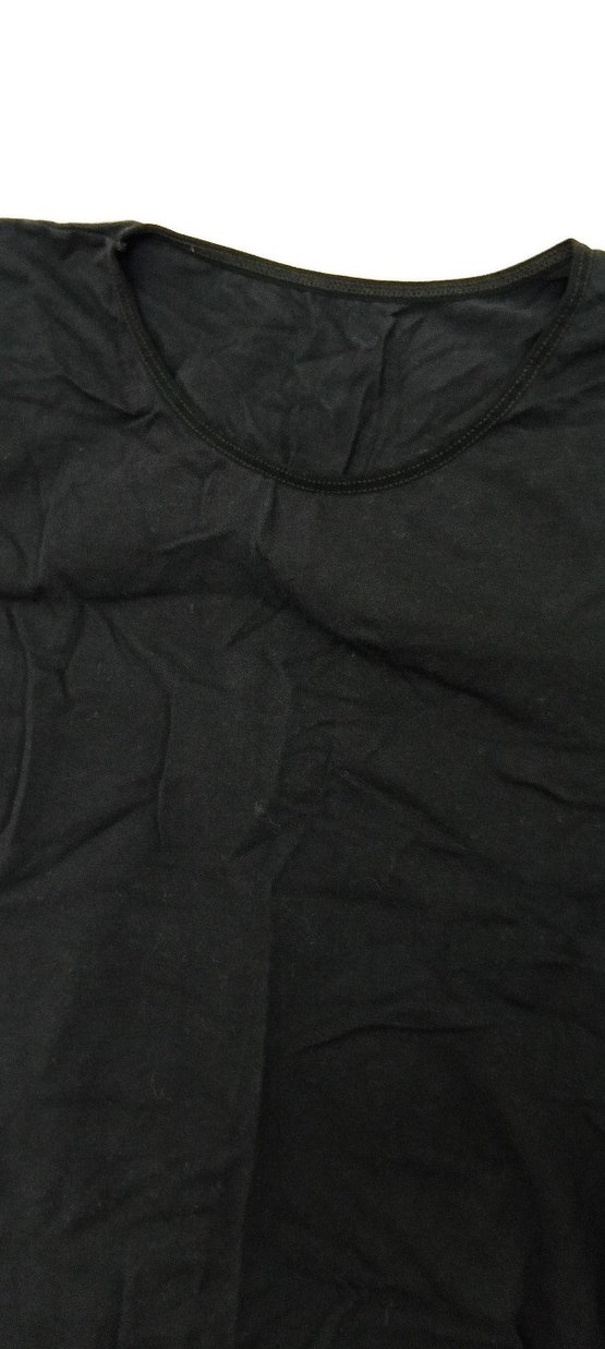 Kadın Siyah Kısa Kollu Atlet - Görsel 2