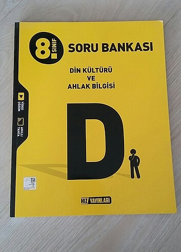 Din Kültürü ve Ahlak Bilgisi kitabı