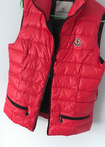 Kırmızı Fermuarlı Kadın çocuk Yelek - Görsel 7