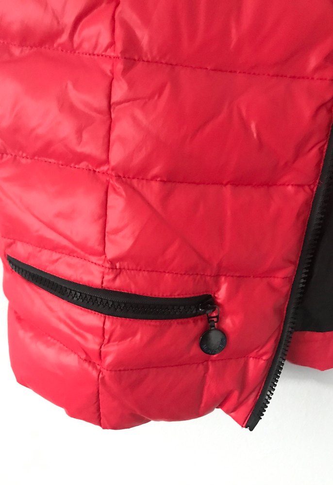 Kırmızı Fermuarlı Kadın çocuk Yelek - Görsel 2