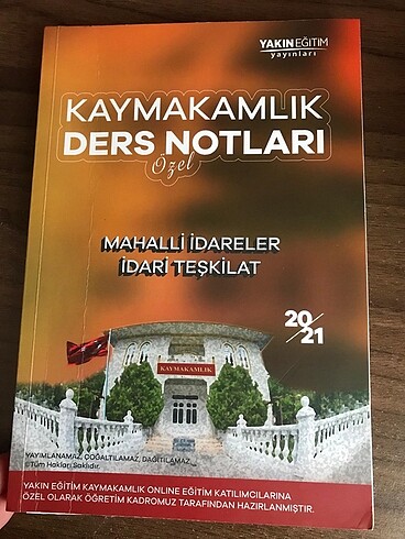 Mahalli idareler idari teşkilat