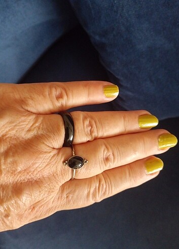 Siyah taşlı set  - Görsel 5