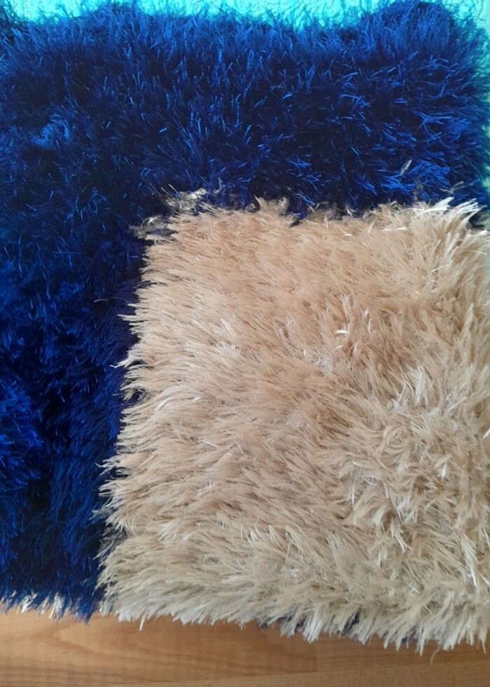 Sakal ipten örülmüş harika bir halı - Görsel 5