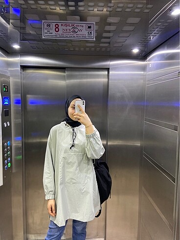 Paraşüt kumaş tunik