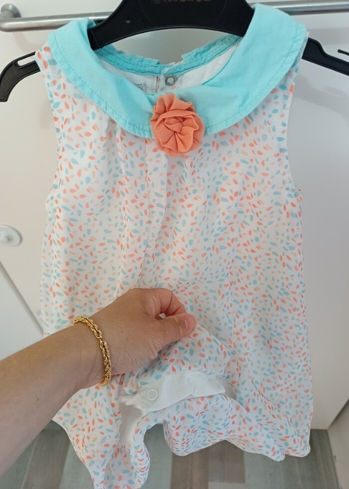 Bebek şifon elbise  - Görsel 2