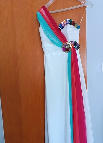 Bayan abiye elbise  - Görsel 3