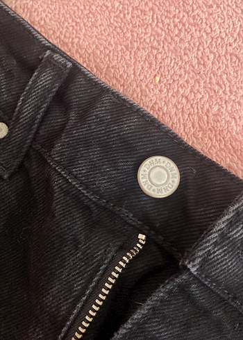 Siyah Normal Boy Kadın Denim etek - Görsel 2