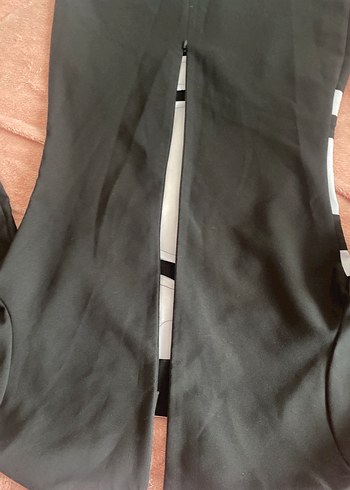 Siyah beyaz elbise - Görsel 4