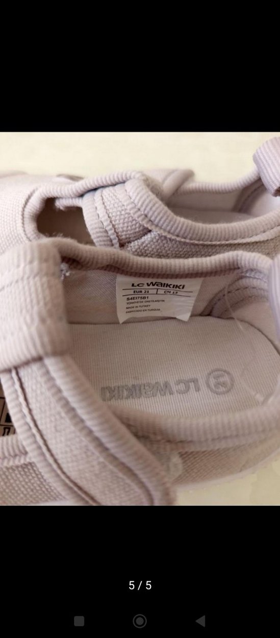 Bebek İlk Adım Ayakkabısı Bej - Görsel 2