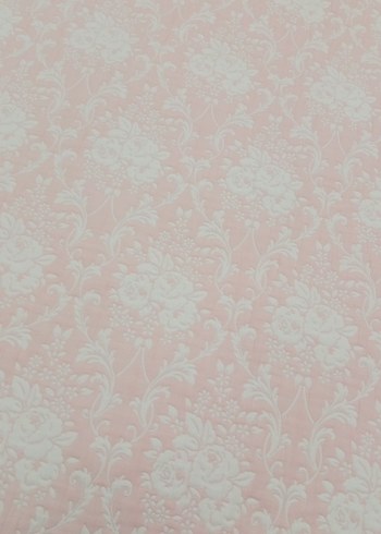 Pastel Pembe Düz Yatak Örtüsü - Görsel 2