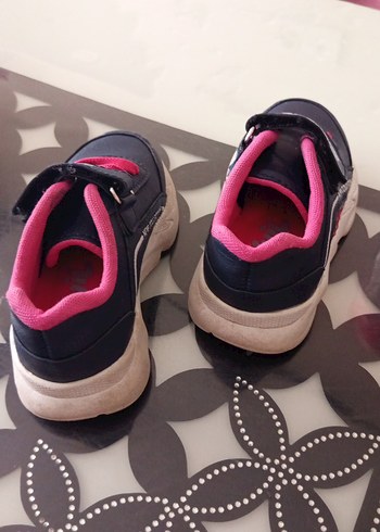 Kız Çocuk Pembe Renkli Spor Ayakkabı - Görsel 3