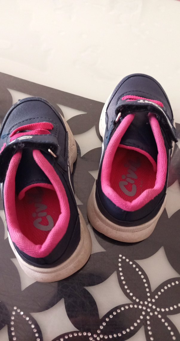 Kız Çocuk Pembe Renkli Spor Ayakkabı - Görsel 4