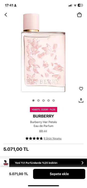 Burberry her petals