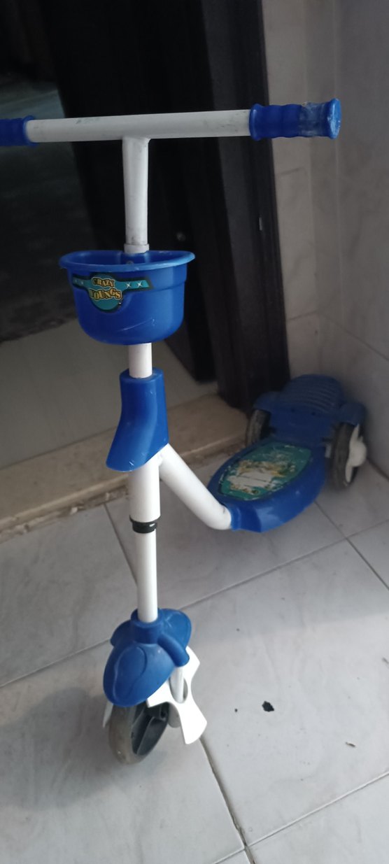 Mavi Çocuk Scooterı - Görsel 2