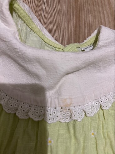 LC Waikiki Bebe yaka papatyalı elbise