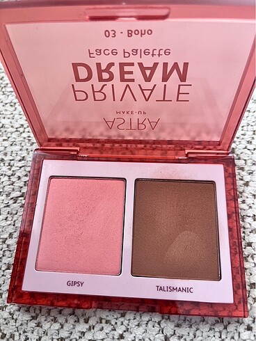 Beden Astra Make up 03 boho yüz paleti
