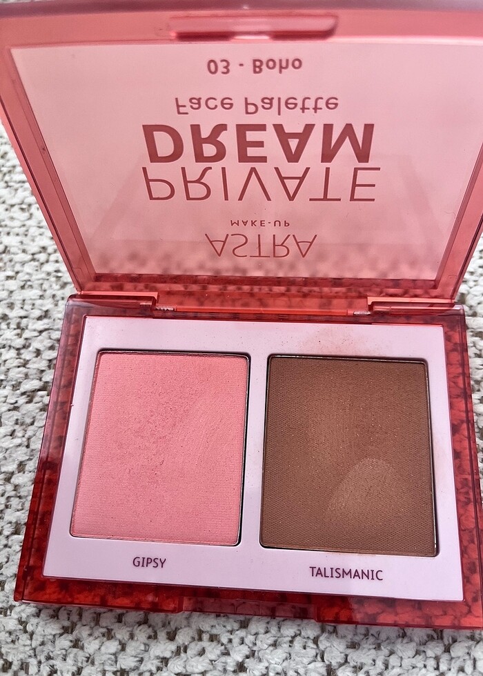 Astra Make up 03 boho yüz paleti - Görsel 3